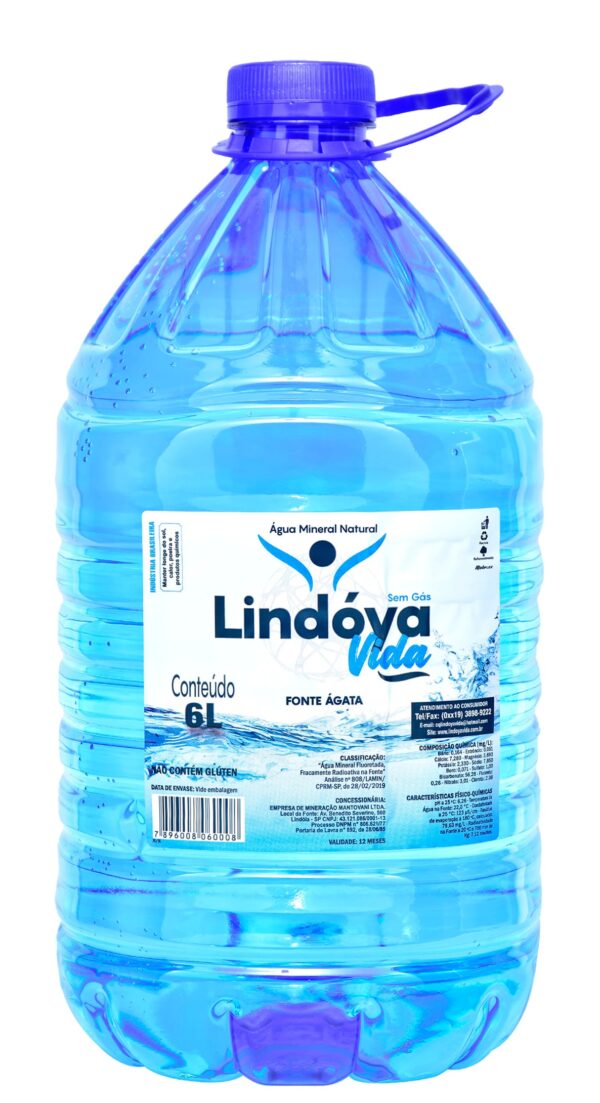Água Mineral Natural 6L